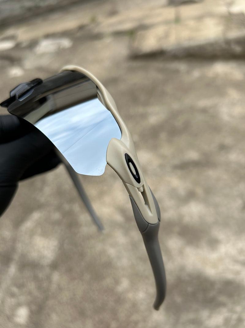 Óculos de sol Radar Ev Piet Lentes Liquid Metal (cinza espelhada)