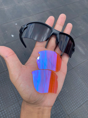 Óculos de Sol Flak 2.0 All Black + par de lentes Prizm de brinde