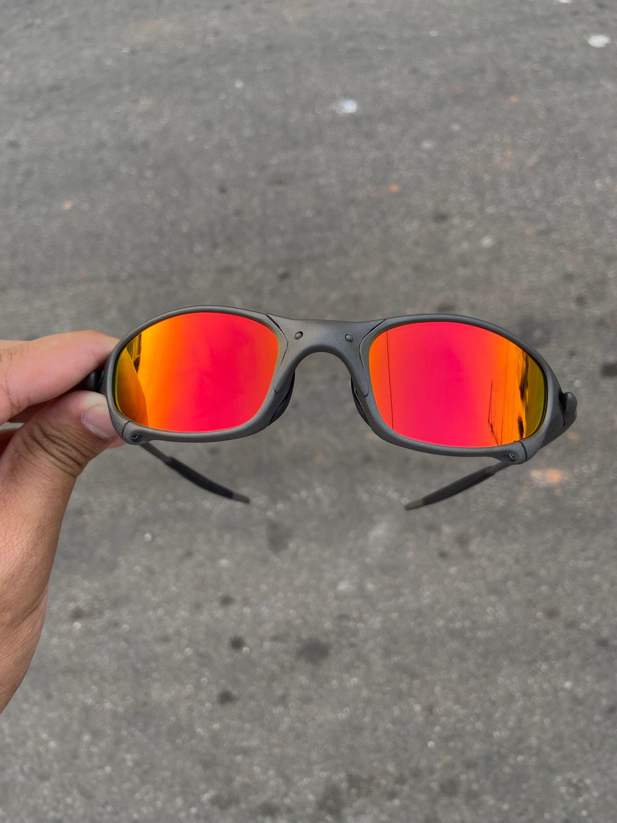 Óculos de Sol Juliet xmetal Lentes Ruby