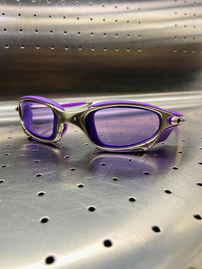 Óculos de sol Juliet Plasma Lentes Low Ligth Kit Roxo + Side Blinder roxo