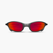 Óculos De Sol Juliet X Metal Lente Vermelho Dark Ruby