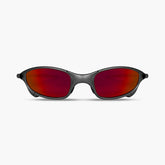 Óculos De Sol Juliet X Metal Lente Vermelho Dark Ruby