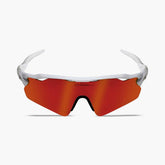 Óculos de Sol Radar EV Branco Lente Vermelho Ruby